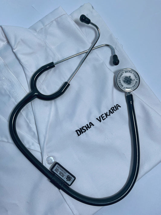 CUSTOMISED WHITE COAT